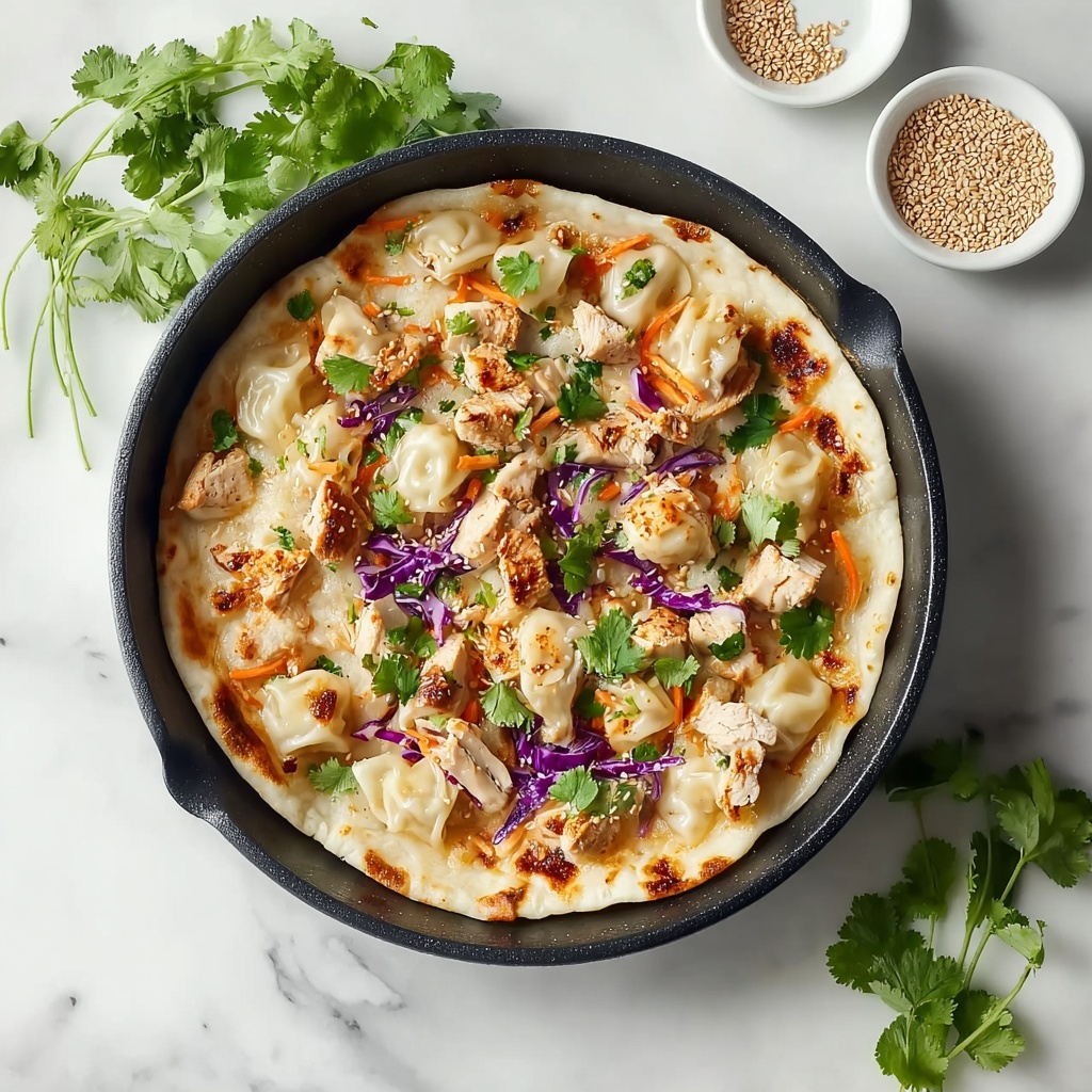 Asian Chicken Wonton Tostadas Recipe - Recipe Image