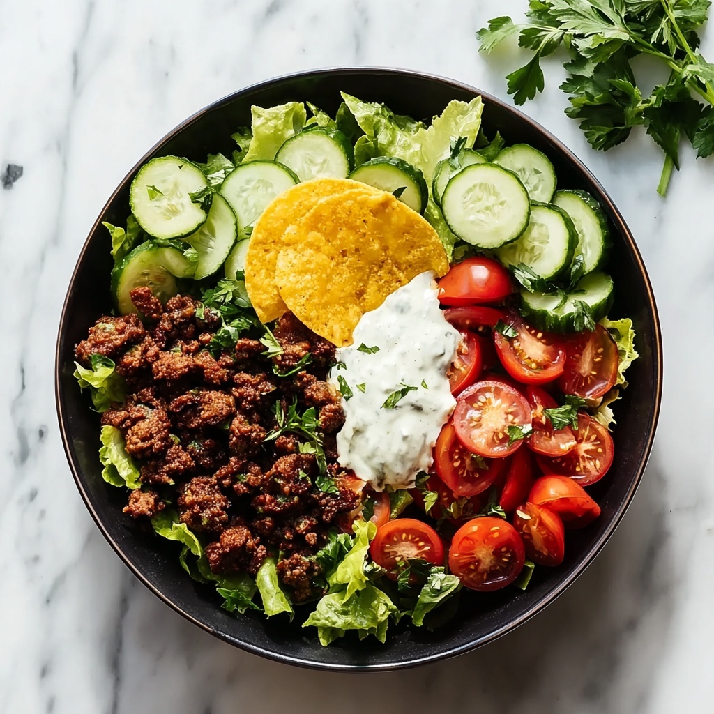 Beef Taco Salad Recipe - Recipe Image