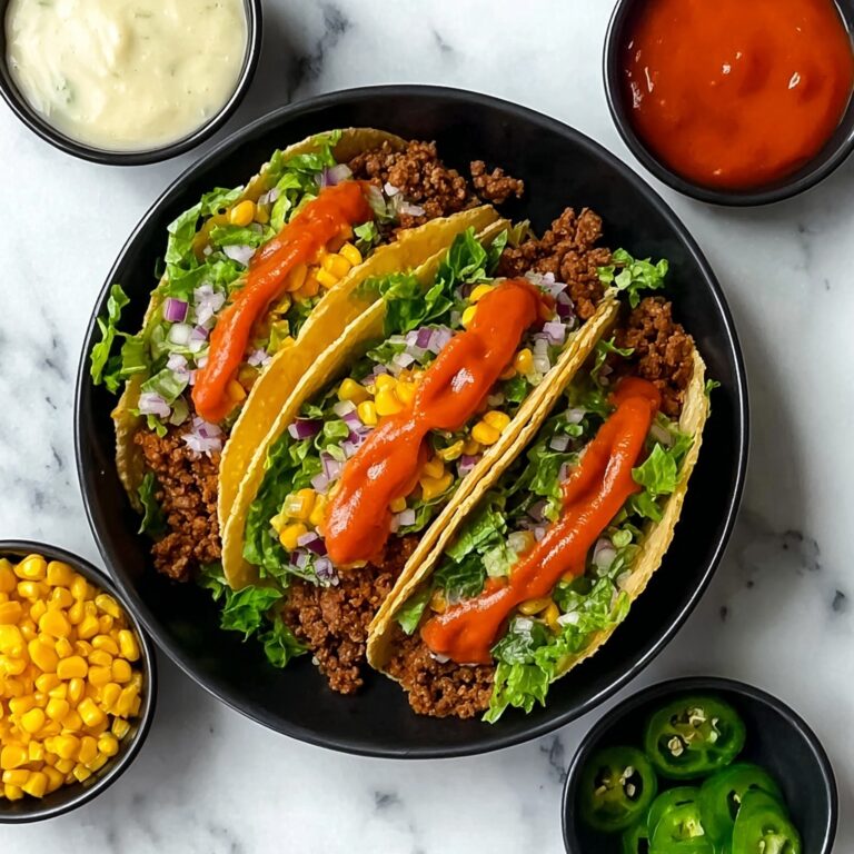 Smash Burger Tacos with Big Mac Sauce Recipe