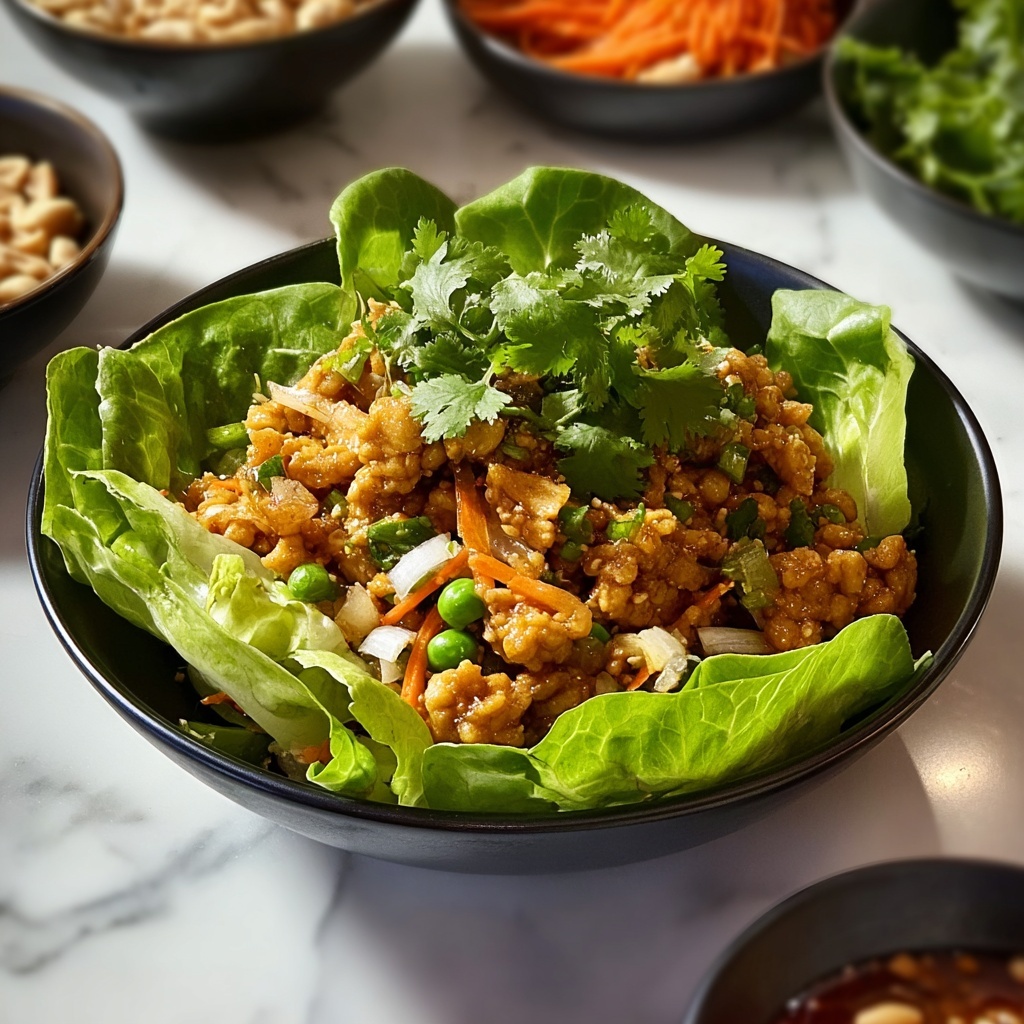 Thai Chicken Lettuce Wraps Recipe - Recipe Image