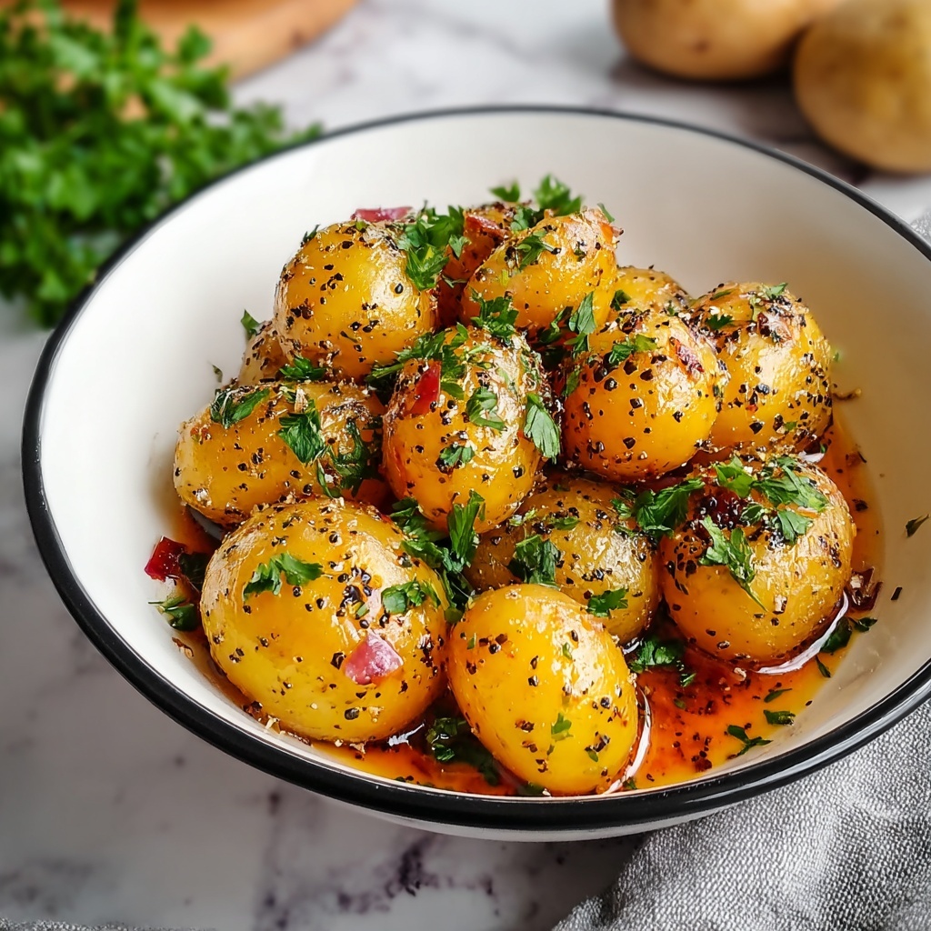 Lemon-Herb Roasted Spring Baby Potatoes Recipe - Recipe Image