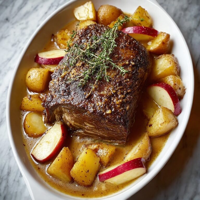 Apple Cider Braised Pork Shoulder Recipe