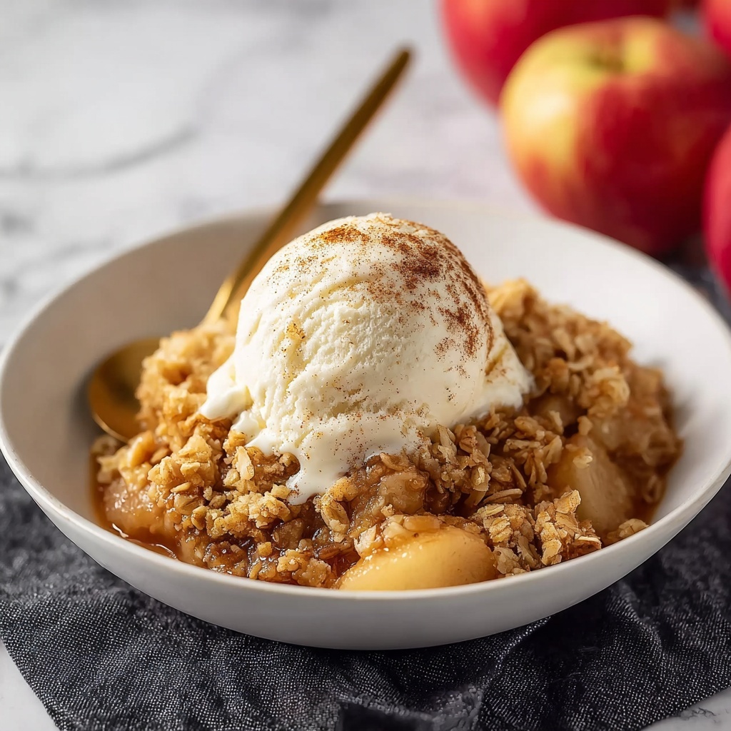 Air Fryer Apple Crisp Recipe - Recipe Image