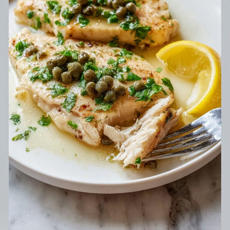 Pan Seared Swordfish with Capers and Fresh Herbs Recipe