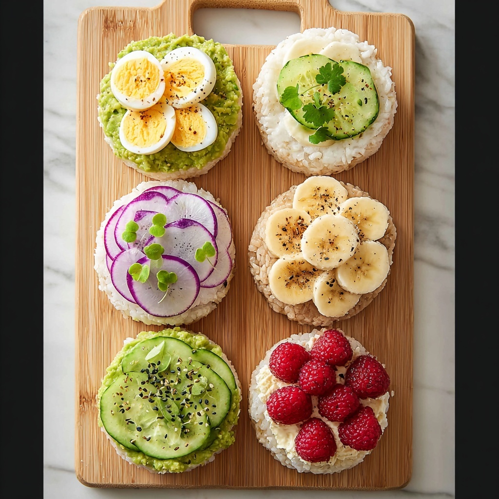 6 Delicious Rice Cake Topping Ideas Recipe - Recipe Image