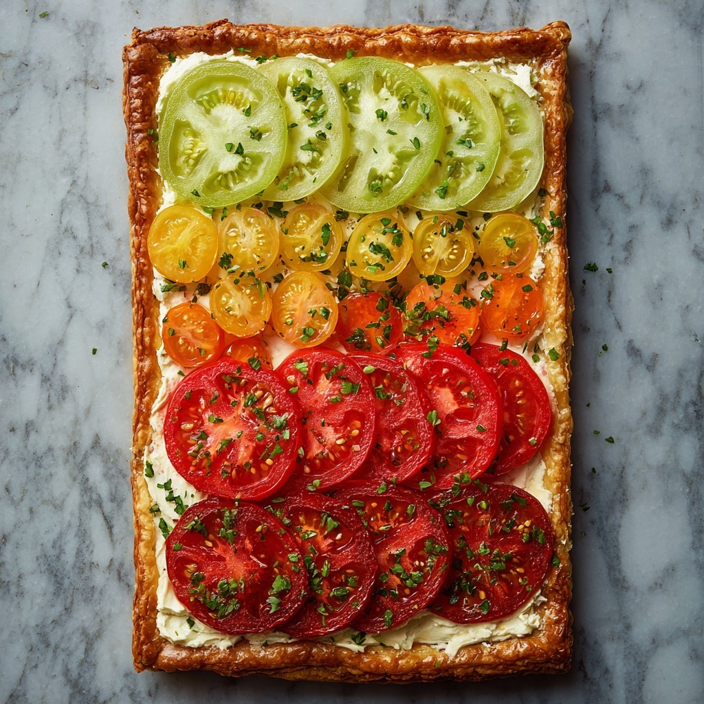 Fresh Tomato Tart Recipe - Recipe Image