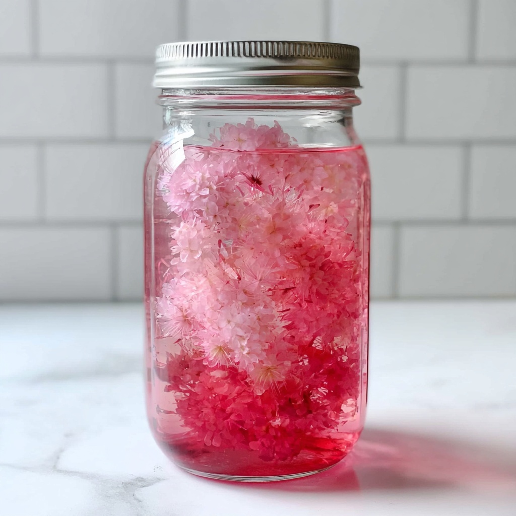 Chive Blossom Vinegar Recipe - Recipe Image