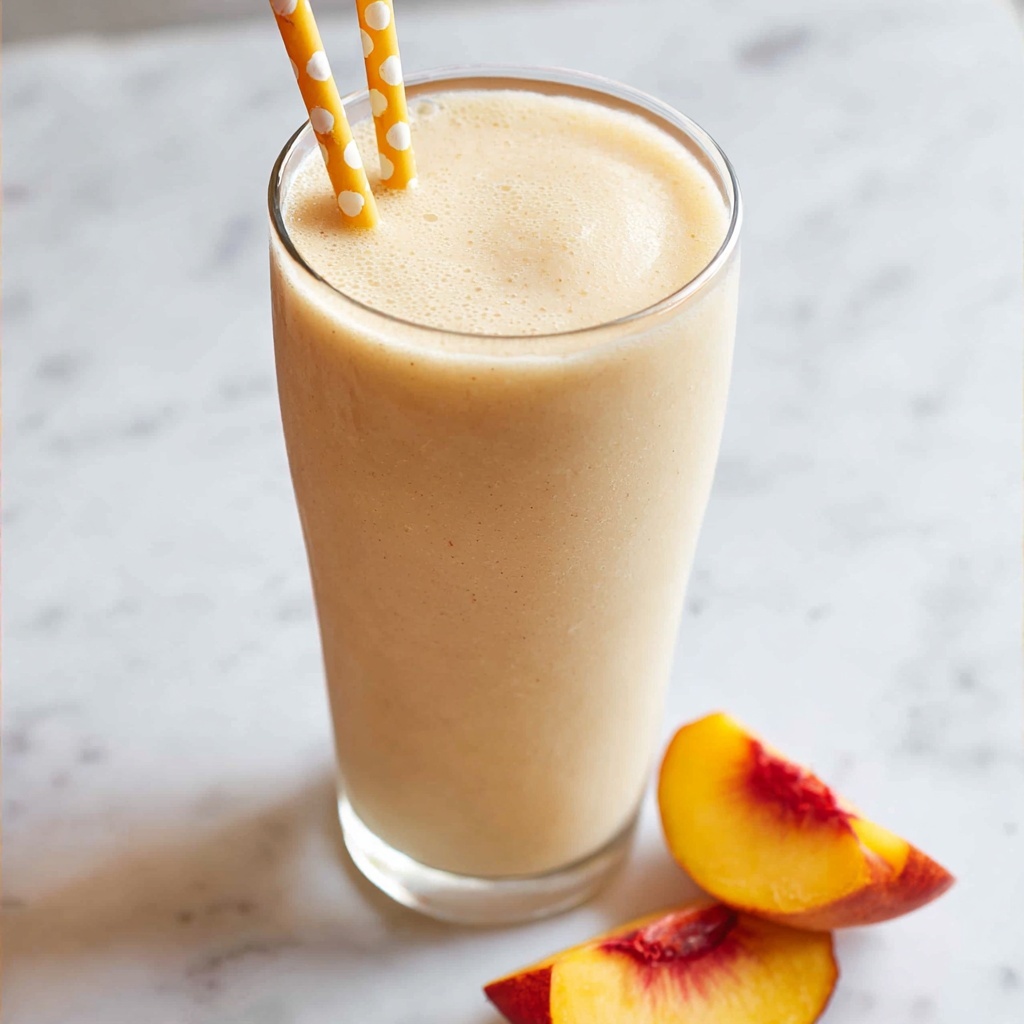 Peach Smoothie Recipe - Recipe Image