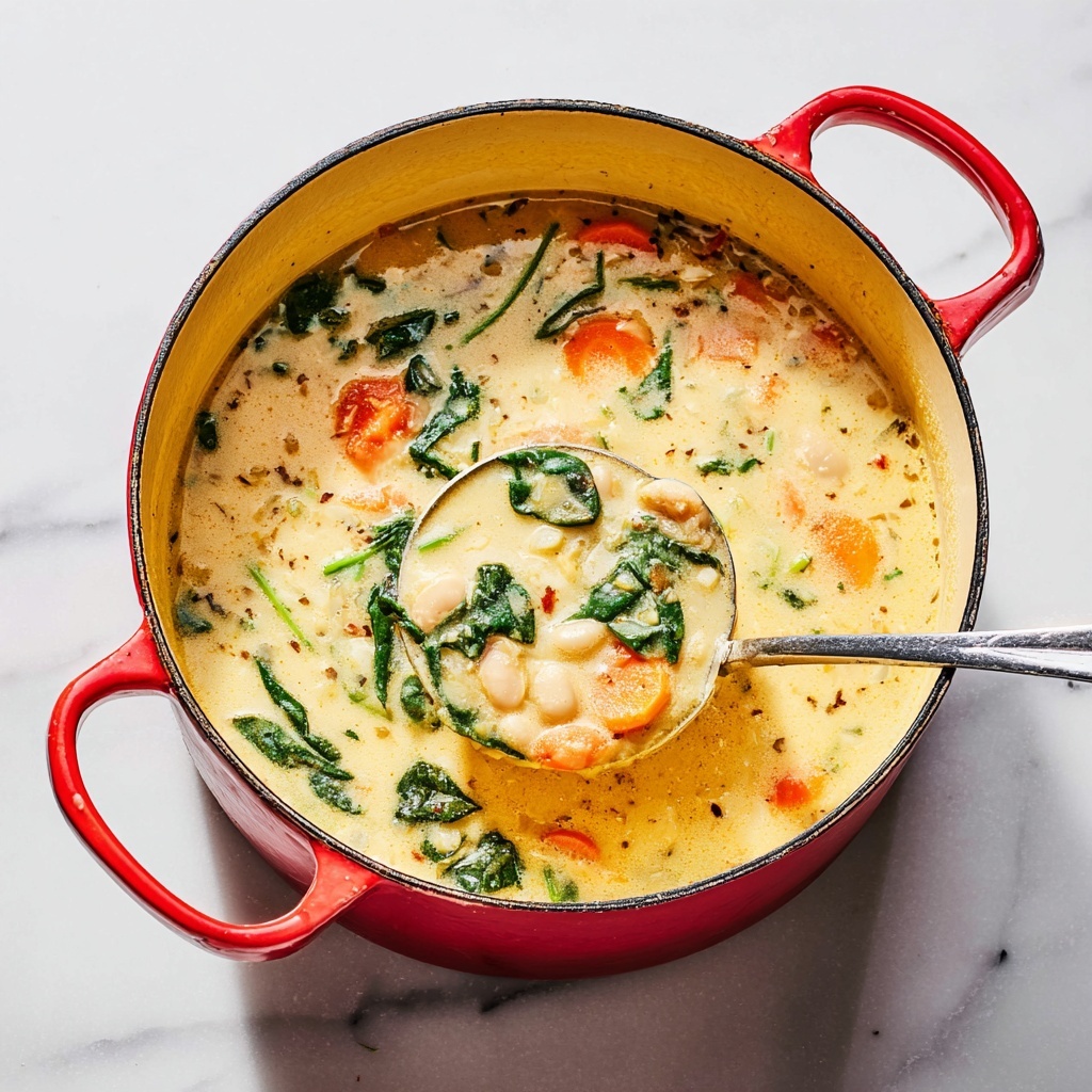 Tuscan White Bean Soup Recipe - Recipe Image