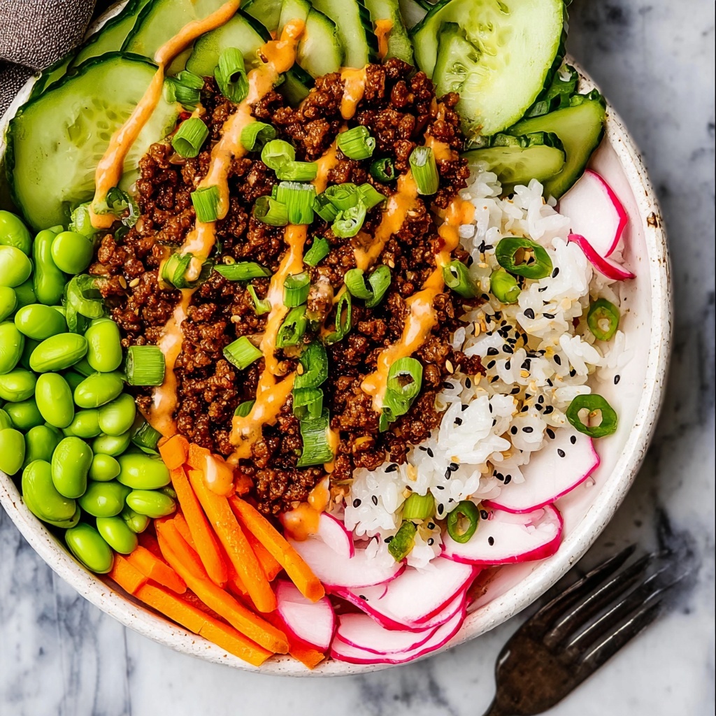 30-Minute Korean Beef Stir-Fry with Veggies and Sriracha Mayo Recipe - Recipe Image