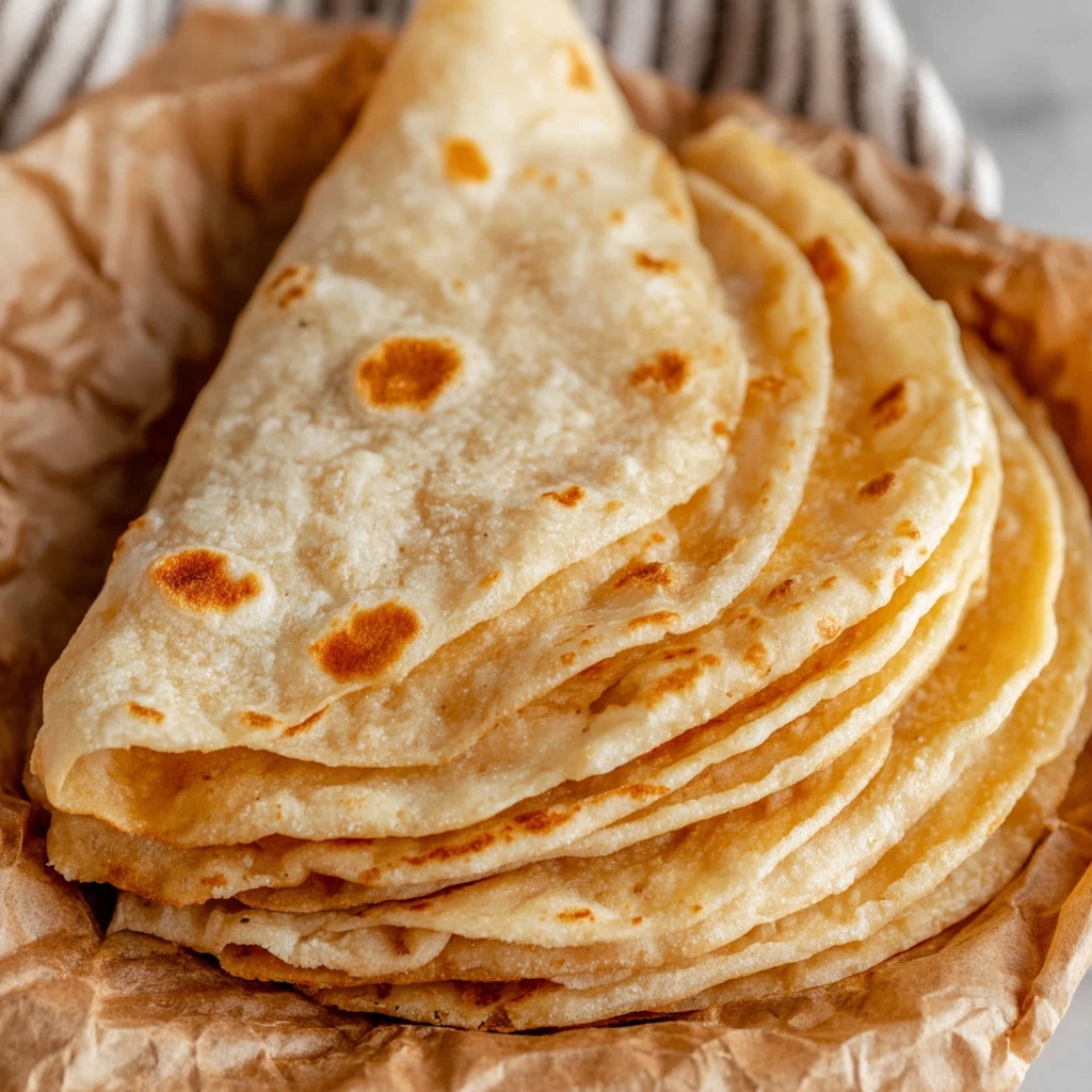 Buttery Indian Roti (Indian Flatbread) Recipe - Recipe Image