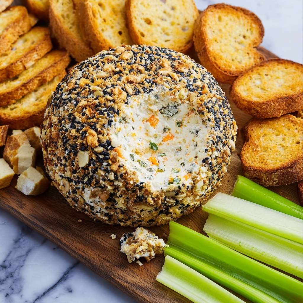 Everything Bagel Cheese Ball Recipe - Recipe Image