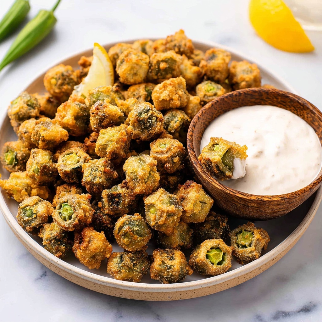Fried Okra Recipe - Recipe Image