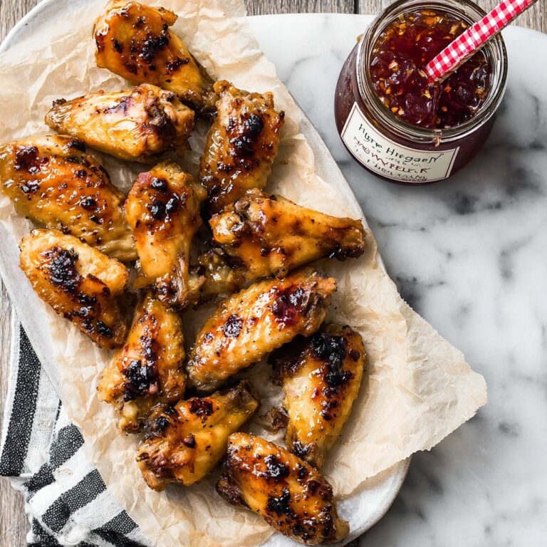 Pepper Jelly Chicken Wings Recipe