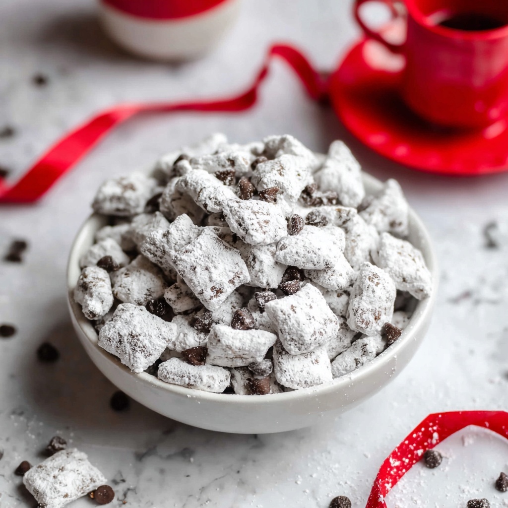 Salted Caramel Puppy Chow Snack Mix Recipe - Recipe Image