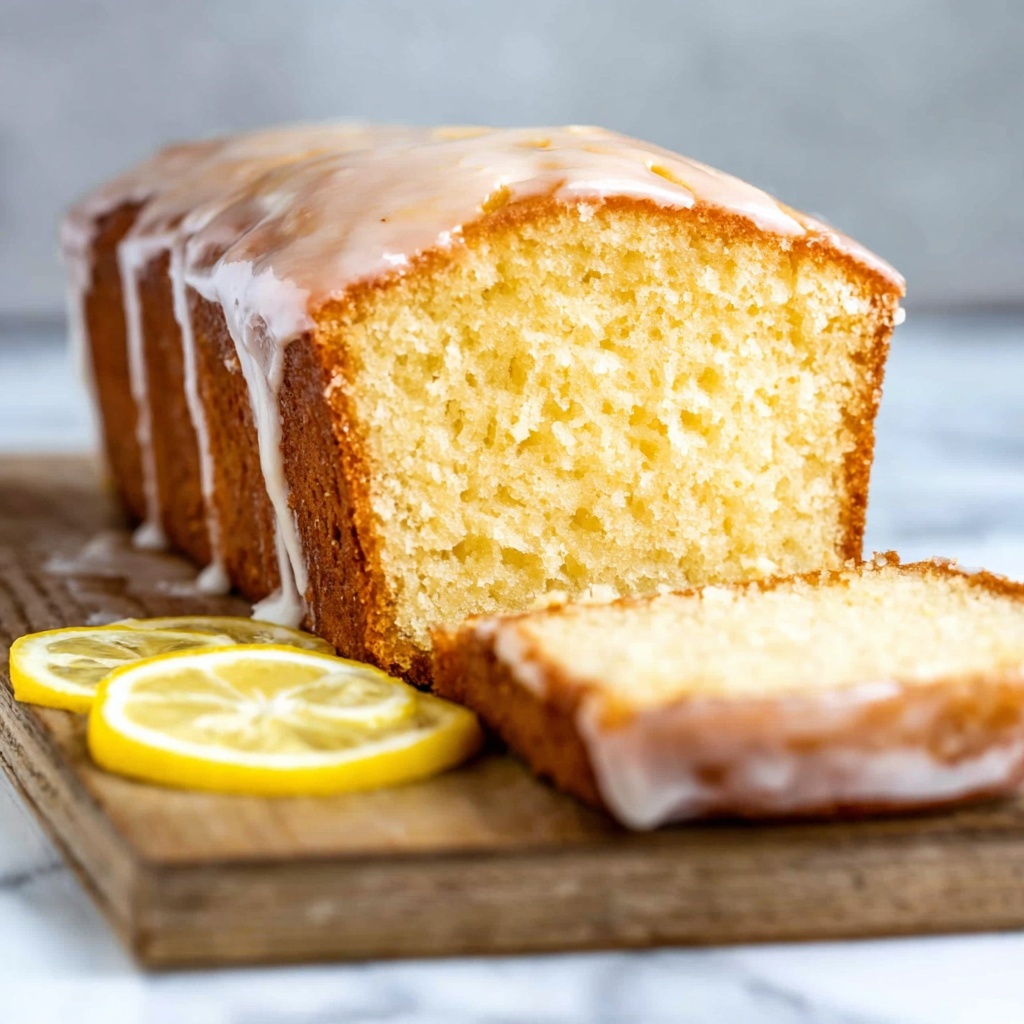 Iced Lemon Loaf Recipe - Recipe Image