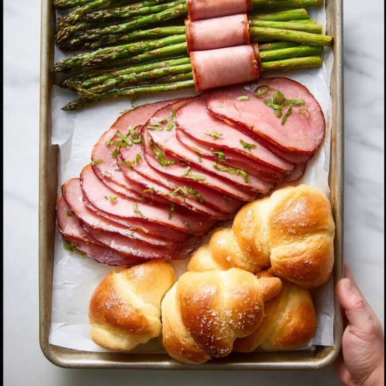 Sheet Pan Christmas Ham Dinner Recipe