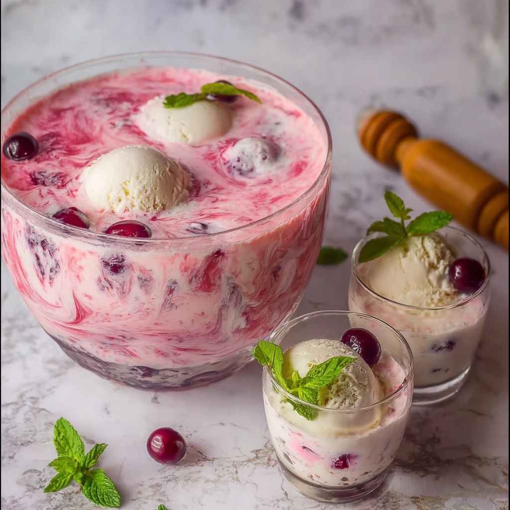 Vanilla Cherry Punch Recipe - Recipe Image