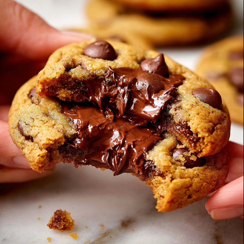 Nutella Stuffed Cookies Recipe - Recipe Image
