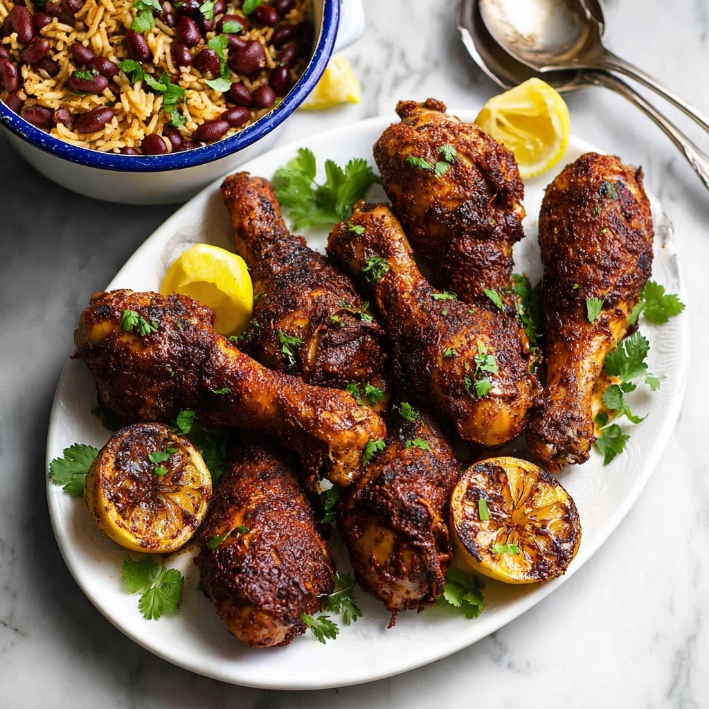 Jamaican Jerk Chicken Drumsticks Recipe - Recipe Image