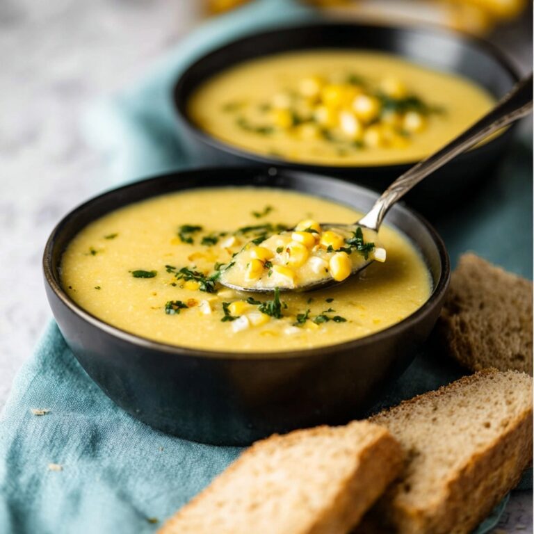 Cold Corn Soup for Summer Recipe