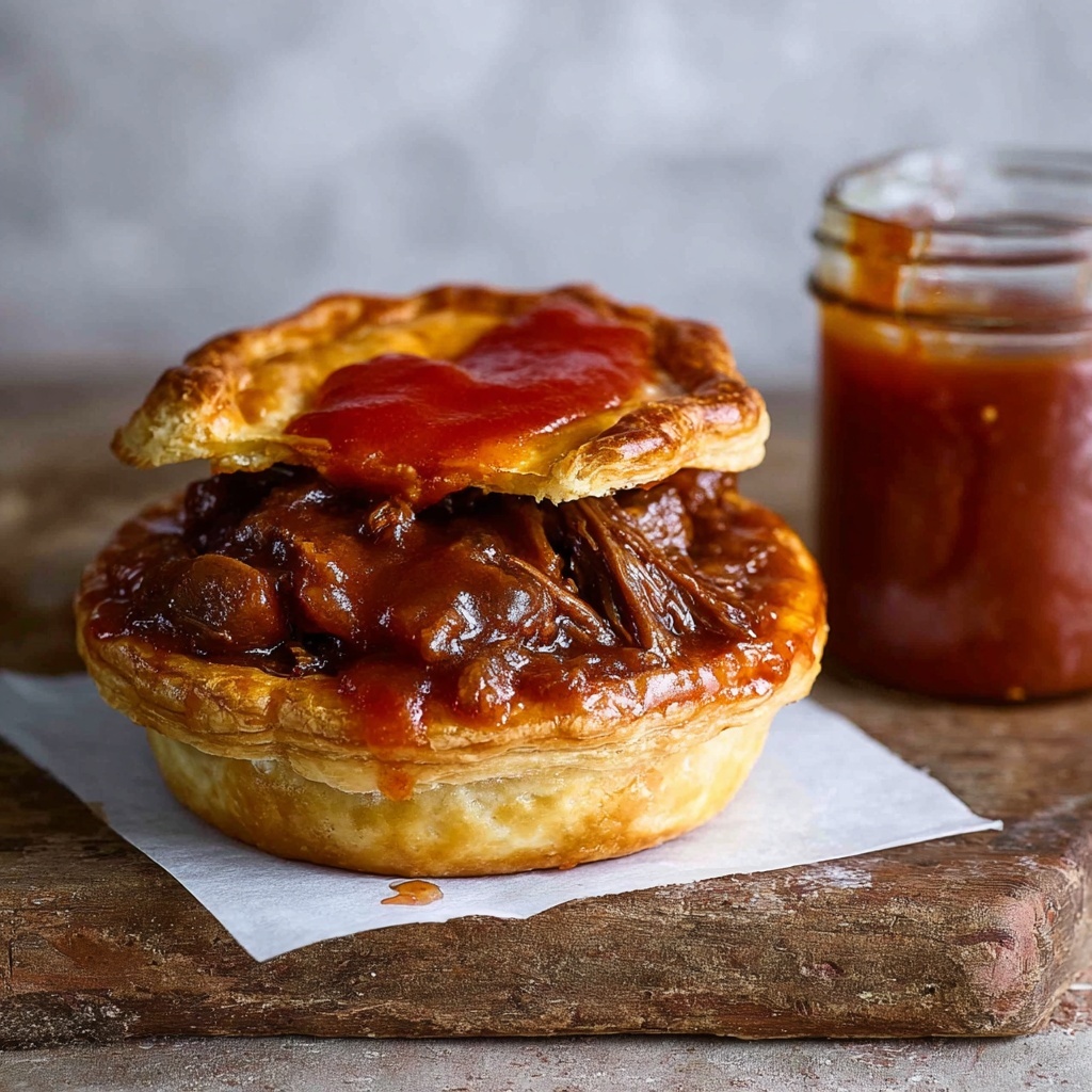 Classic Aussie Beef Pie with Red Wine and Rich Beef Filling Recipe - Recipe Image