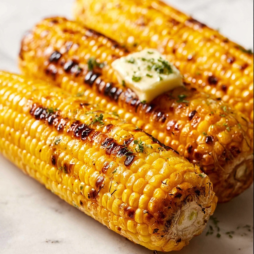 How to Make Perfect Grilled Corn on the Cob Recipe - Recipe Image