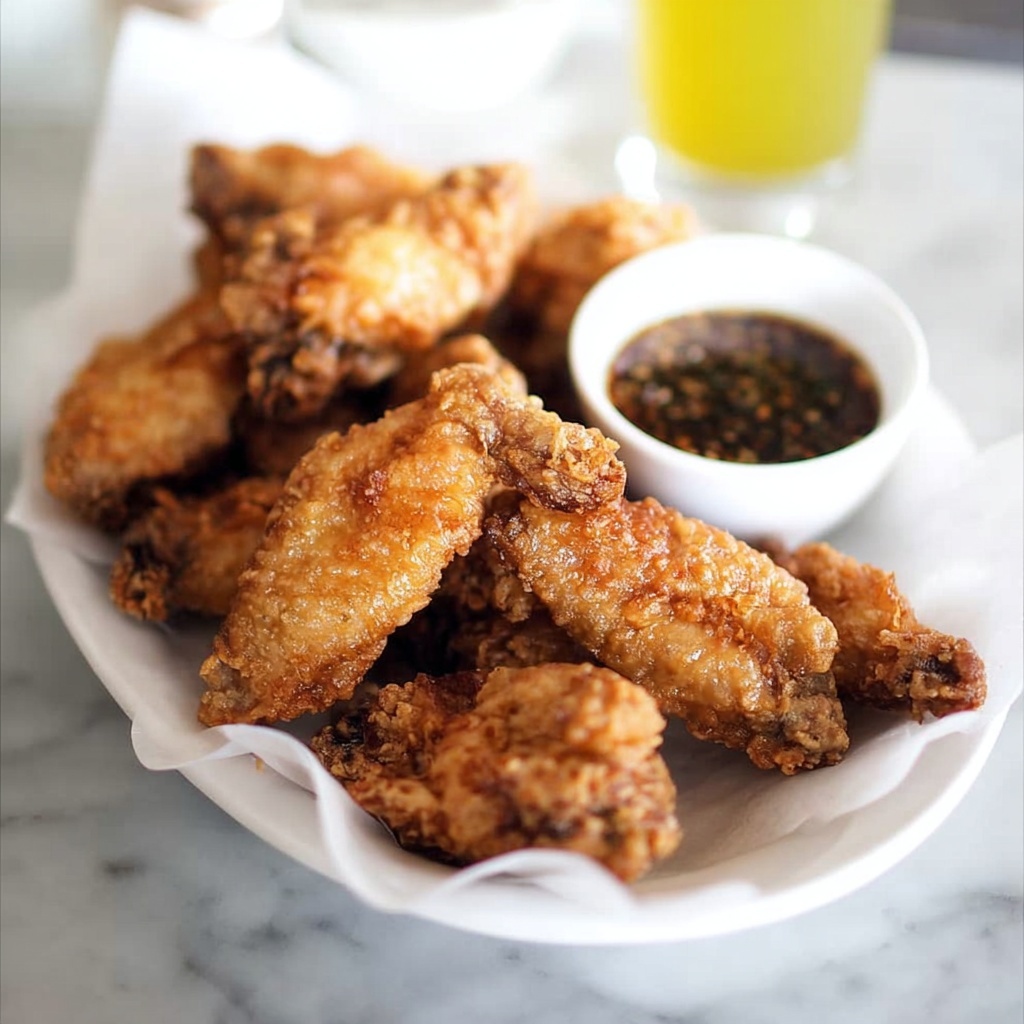 Truly Crispy Oven Baked Chicken Wings Recipe - Recipe Image