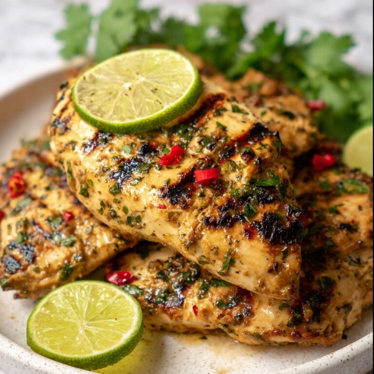 Lime Marinated Grilled Chicken Recipe