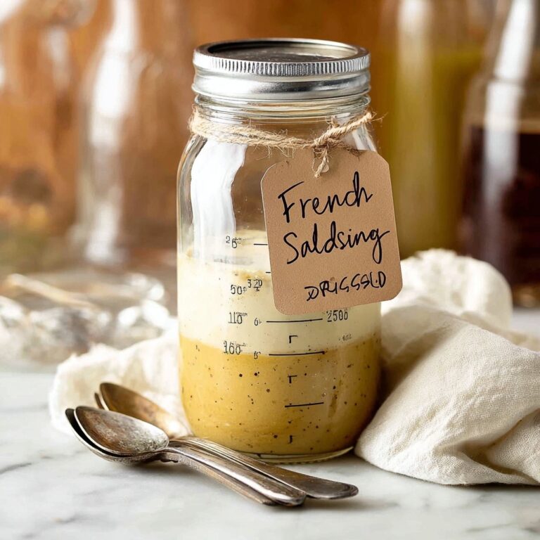 French Salad Dressing (French Vinaigrette) Recipe