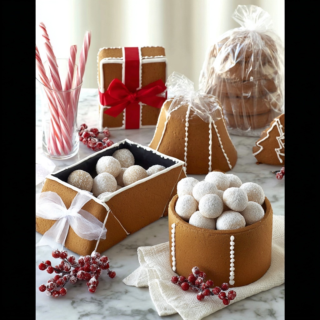 Gingerbread Boxes and Mason Jars Recipe - Recipe Image
