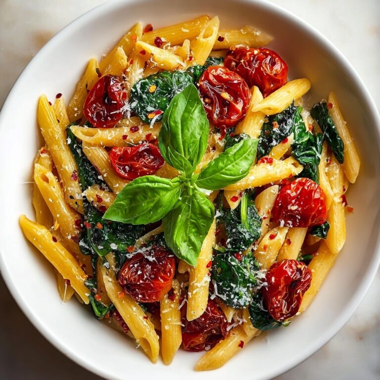 Spinach Tomato Pasta Recipe