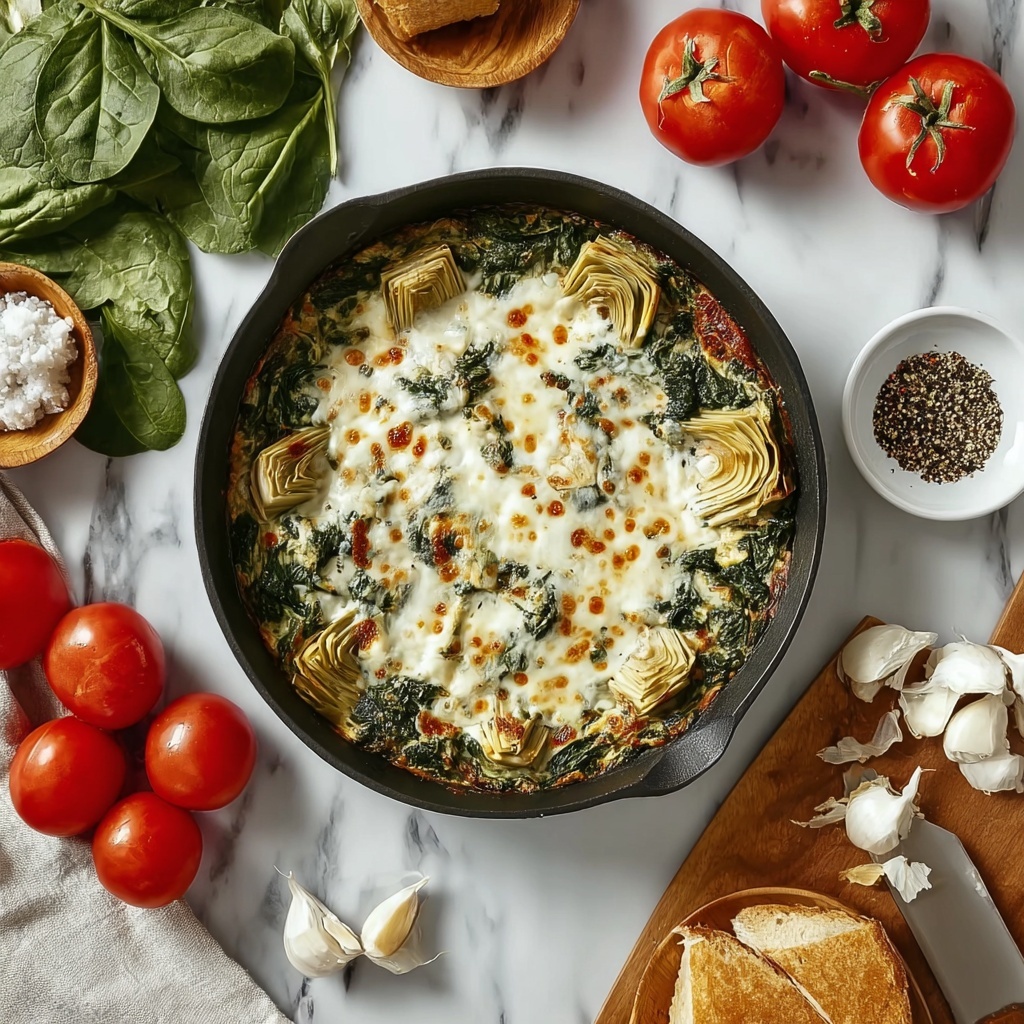 Homemade Spinach and Artichoke Dip Recipe - Recipe Image