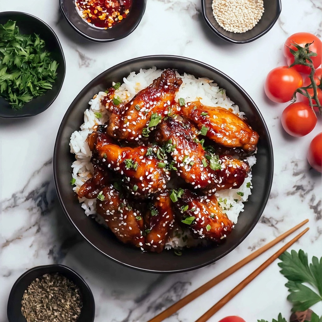 Sticky Asian Wings Recipe - Recipe Image