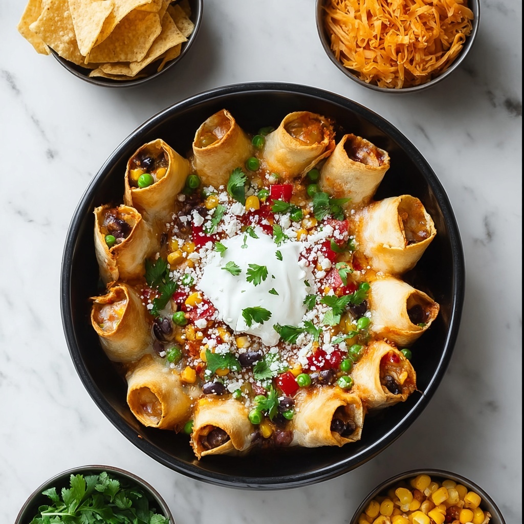 Southwest Chicken Egg Rolls Recipe - Recipe Image