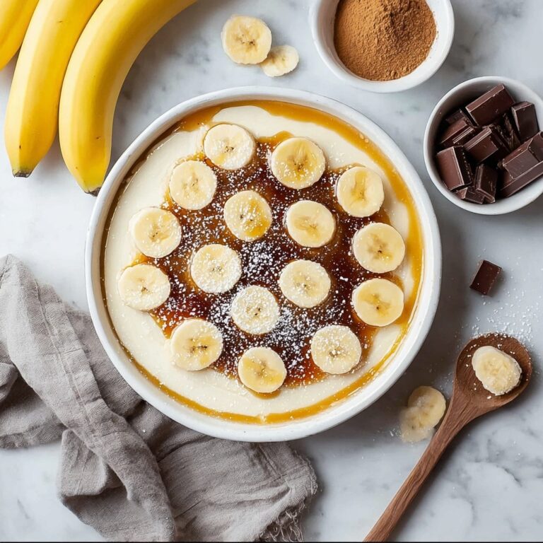Banana Pudding Tiramisu with Caramel Recipe