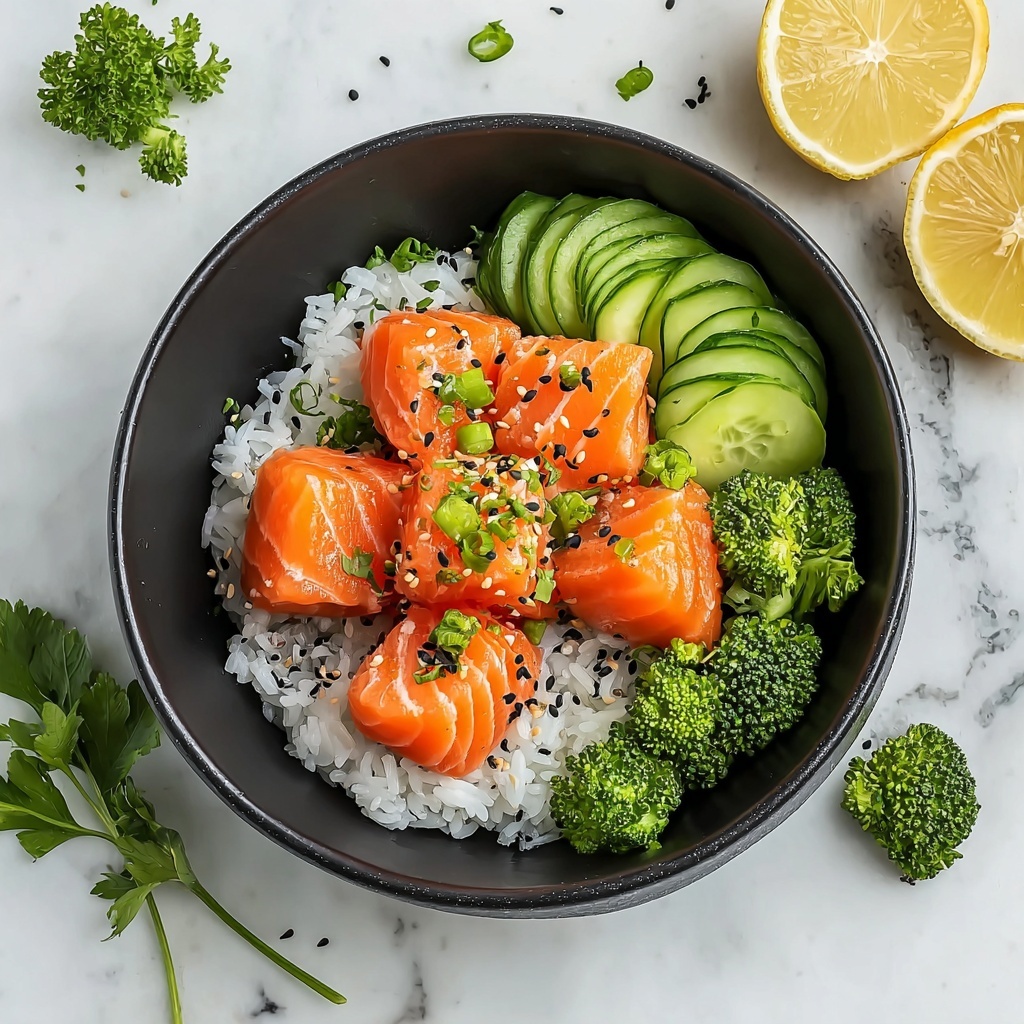 Salmon Rice Bowls Recipe - Recipe Image