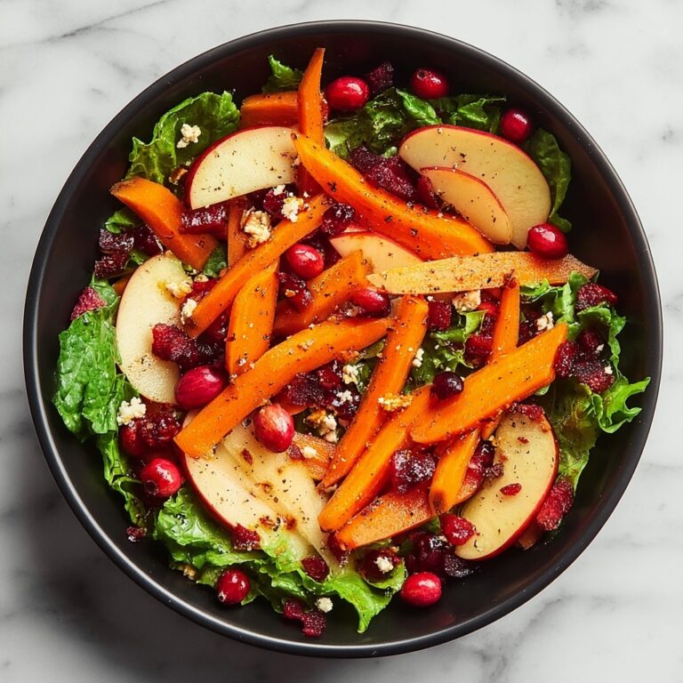 Refreshing Apple Cranberry Carrot Salad Recipe