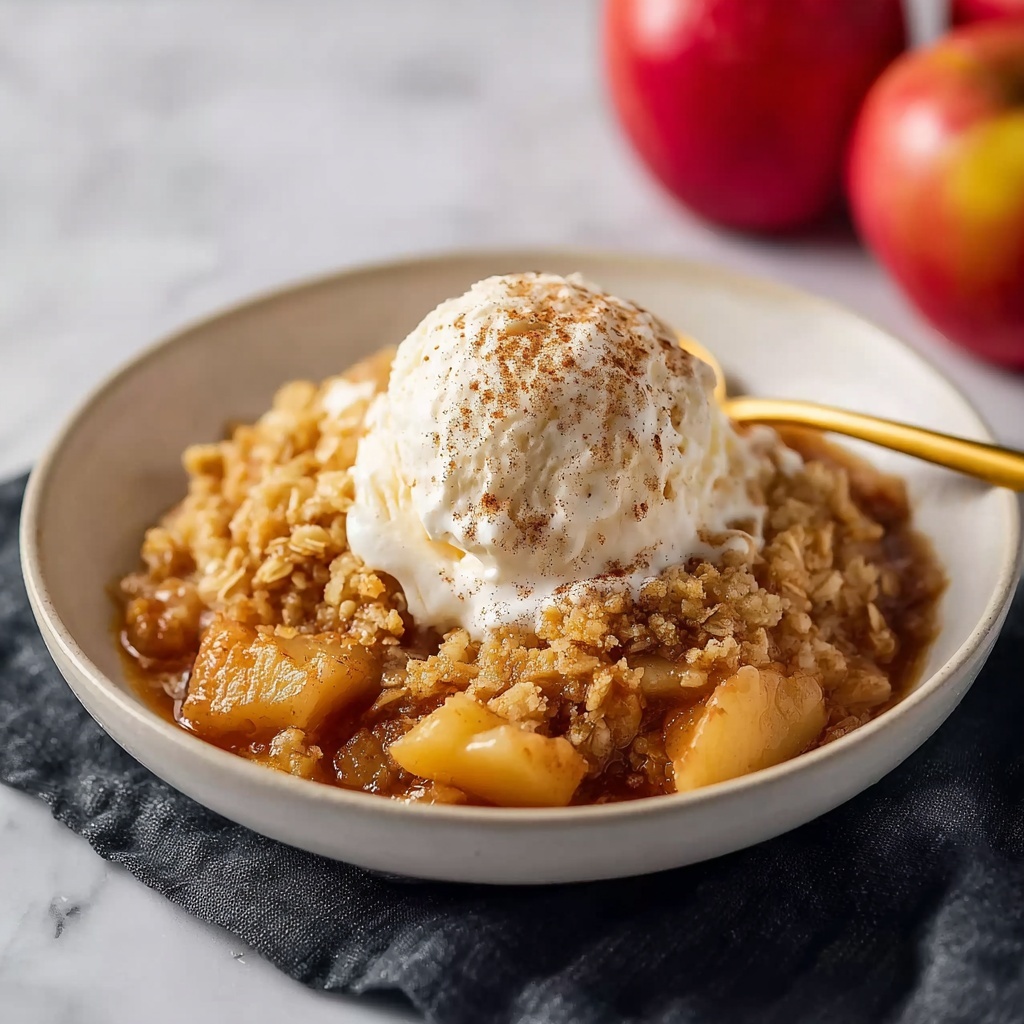 Air Fryer Apple Crisp Recipe - Recipe Image