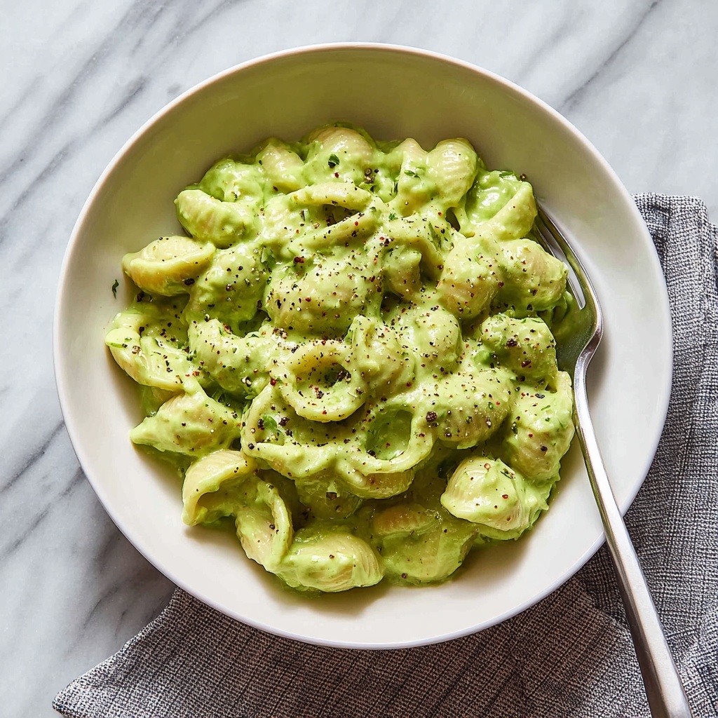 Green Cauliflower and Spinach Mac and Cheese Recipe - Recipe Image