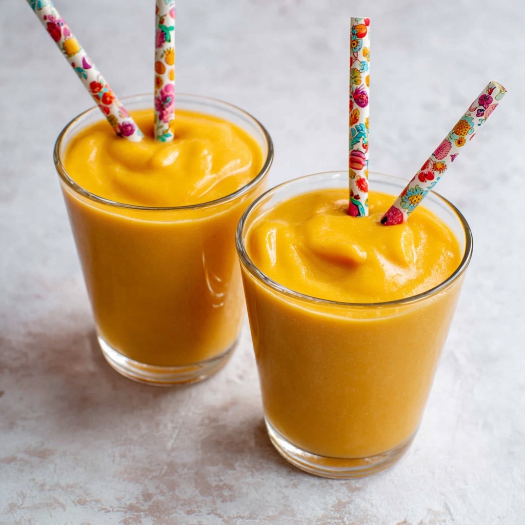 Creamy Mango Lassi Recipe - Recipe Image