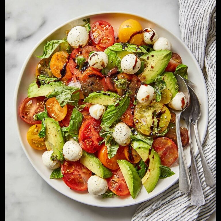 Avocado Caprese Salad Recipe