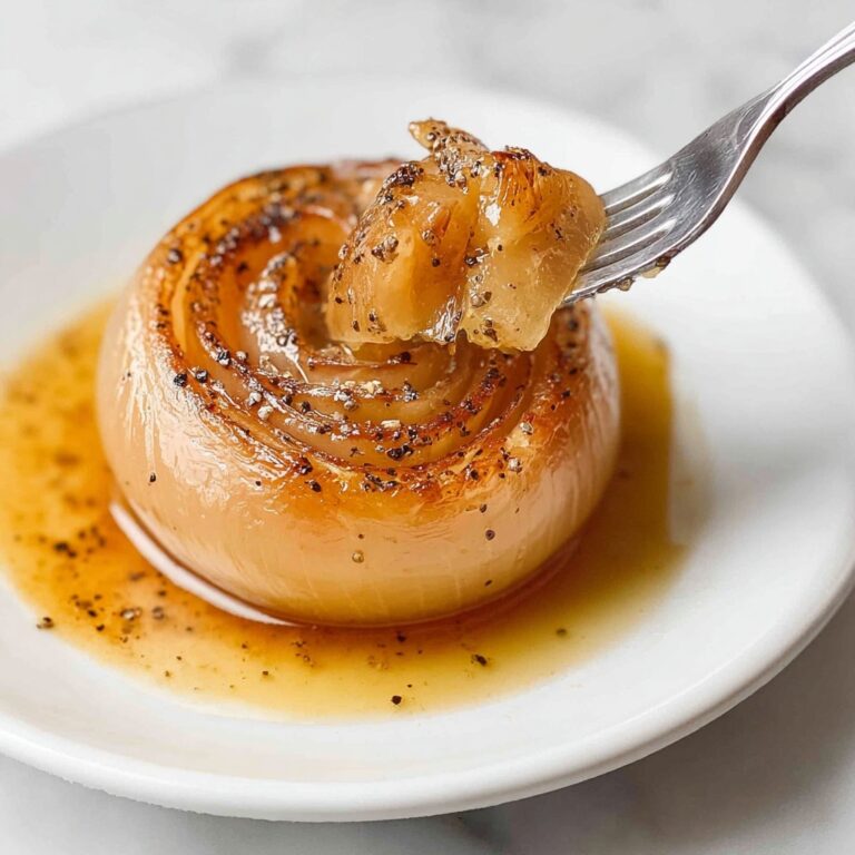 Baked Spiced Onion Boat Recipe