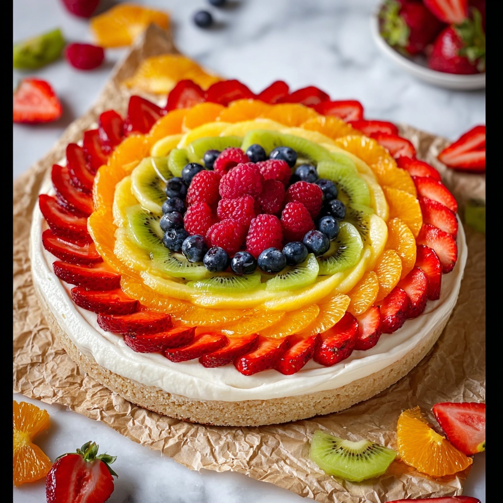 Sugar Cookie Fruit Pizza Recipe - Recipe Image