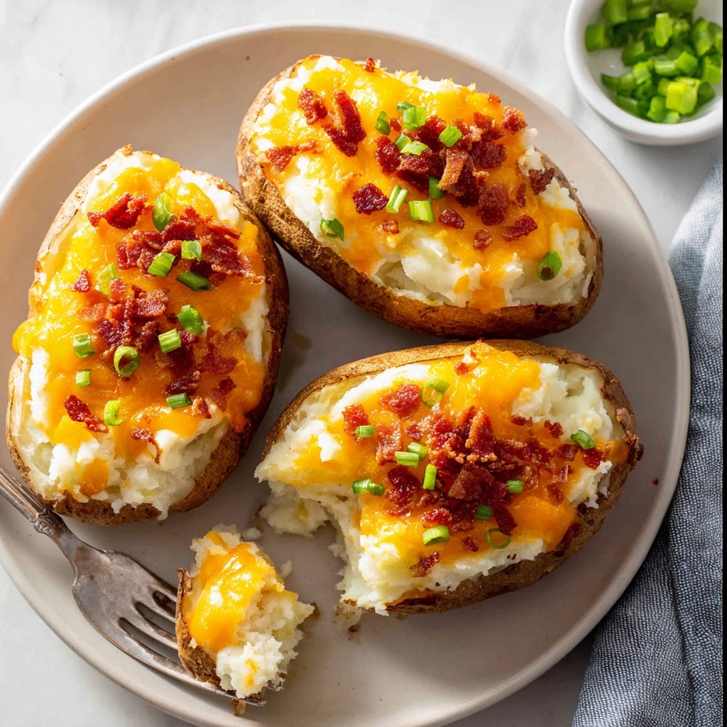 Crockpot Twice Baked Potatoes Recipe - Recipe Image
