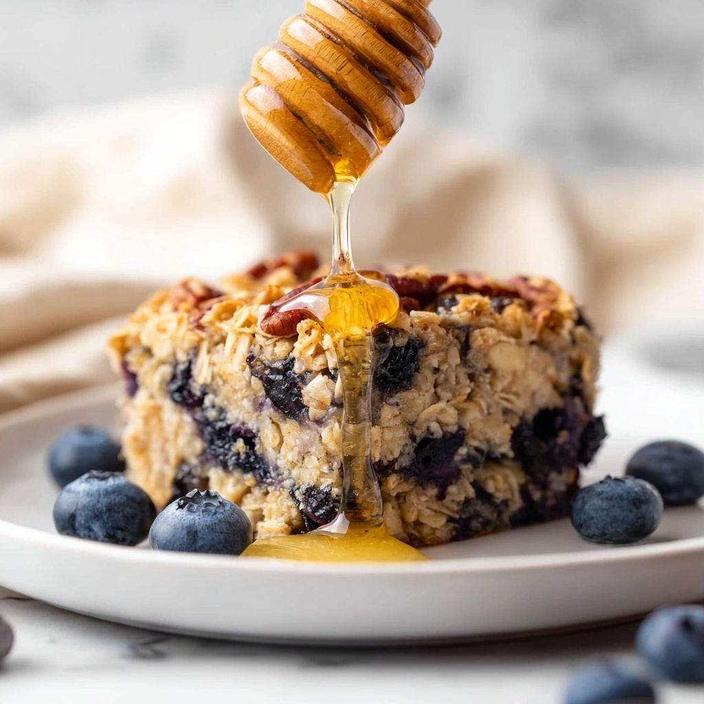 Blueberry Baked Oatmeal Recipe - Recipe Image
