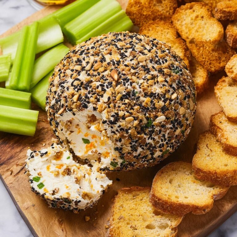 Everything Bagel Cheese Ball Recipe