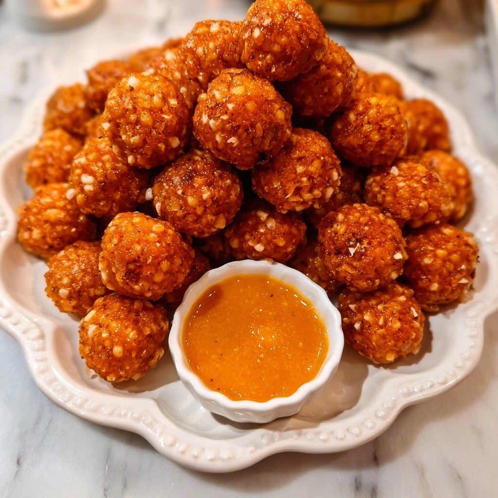 Sweet Potato Sausage Cheese Balls with Chorizo Recipe - Recipe Image