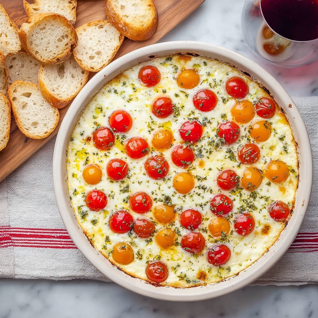 Goat Cheese Dip with Tomatoes and Herbs Recipe - Recipe Image
