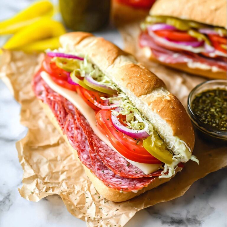 Italian Sub Sandwich Recipe